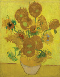 Royal & Langnickel Kifestő készlet, Híres mesterművek, 28x35, 5 cm - Napraforgók, Van Gogh