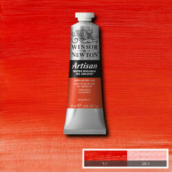 Winsor&Newton Artisan vizes olajfesték, 37 ml - 095, cadmium red hue