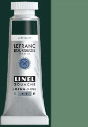 Lefranc Bourgeois L&B Linel extra fine gouache festék, 14 ml - 541, olive green