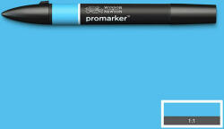 Winsor & Newton ProMarker kétvégű alkoholos filctoll - B137, sky blue