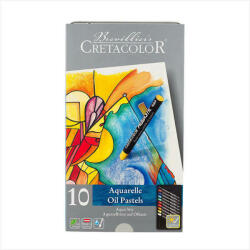 CRETACOLOR Aqua Stic akvarellkréta készlet - 10 db