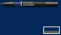 Winsor & Newton ProMarker kétvégű alkoholos filctoll - V234, indigo blue