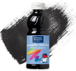 Lefranc Bourgeois Redimix tempera, 500 ml - fekete