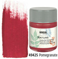 Kreul Nature természetes, ökológiai festék, Kreul, 50 ml - pomegranate