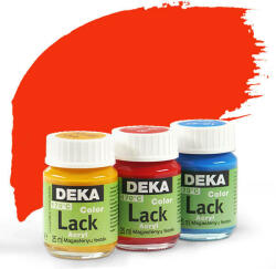 Deka Color Lack fényes akrilfesték 25 ml - 15 piros