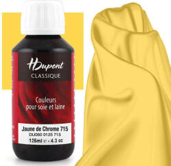 H Dupont Classique gőzfixálós selyemfesték 125 ml - 715 krómsárga, chrome yellow