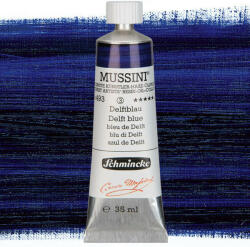 Schmincke Mussini olajfesték, 35 ml - 493, delft blau