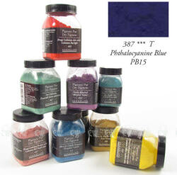 Sennelier pigment - 387, phtalocyanine blue, 100 g