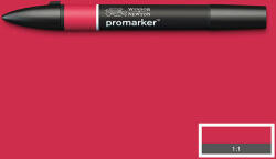 Winsor & Newton ProMarker kétvégű alkoholos filctoll - R455, ruby