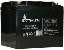 EXTRALINK AKUMULATOR Battery ACCUMULATOR 12V 40AH - Batterie - 40.000 mAh Sealed Lead Acid (VRLA) 13.5 V 12 Ah (EX.9779) - vexio