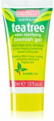 Beauty Formulas Tea Tree nyugtató tisztító gél a bőr tökéletlenségei ellen 30 ml