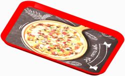 Gastro tálca pizzás 40*31cm (60053)