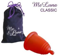 Me Luna Cupă menstruală cu bilă, mărimea S, roșie - MeLuna Classic Shorty Menstrual Cup Ball