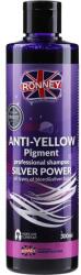 RONNEY Șampon - Ronney Professional Anti-Yellow Pigment Silver Power Shampoo 300 ml
