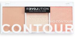 Relove By Revolution Paletă pentru contouring - ReLove Colour Play Contour Trio Bronze Sugar
