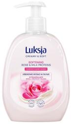 Luksja Săpun-cremă lichid „Trandafir și proteine de lapte - Luksja Creamy & Soft Softening Rose & Milk Proteins Caring Hand Wash 500 ml