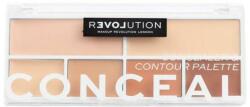 Relove By Revolution Paletă concealer de față - Relove By Revolution Conceal Me Palette Dark
