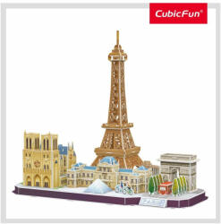 CubicFun - Puzzle 3D Paris 114 Piese CUMC254h