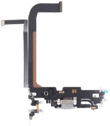 Apple iPhone 13 Pro Max - Conector de Încărcare + Cablu Flex (Silver), Silver