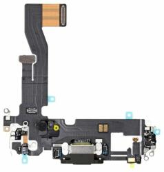 Apple iPhone 12, 12 Pro - Conector de Încărcare + Cablu Flex (Black), Black