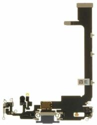 Apple iPhone 11 Pro Max - Conector de Încărcare (fără Chip IC) + Cablu Flex (Space Gray), Space Gray