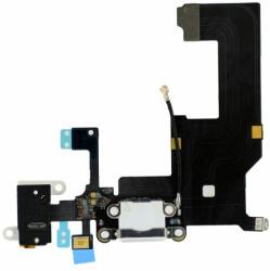 Apple iPhone 5 - Conector de Încărcare + Conector Jack + Microfon + Cablu Flex (White), White
