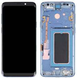  NBA001LCD1011205217 Samsung Galaxy S9 Plus G965 / G965F / G965F / DS / G965U / G965W / G9650 kék OLED LCD kijelző érintővel kerettel előlap (NBA001LCD1011205217)