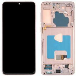 NBA001LCD1011205261 Samsung Galaxy S21 Plus OLED kijelző érintővel arany kerettel előlap (NBA001LCD1011205261)