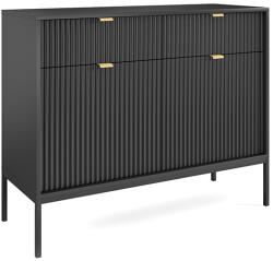  NOVA komód - fekete (PM76090)