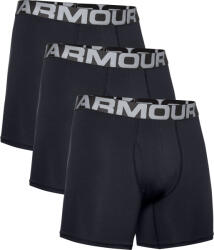 Under Armour Férfi boxer nadrág Under Armour CHARGED COTTON 6IN 3 PACK fekete 1363617-001 - XS