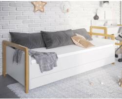 Kocot Kids Victor Ifjúsági ágy ágyneműtartóval 80x180cm - fehér (TVI_BI_18-8ZS_BM)