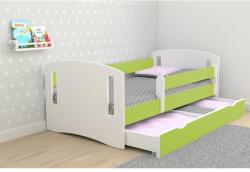 Kocot Kids Classic 2 Ifjúsági ágy ágyneműtartóval - zöld - Többfél (LC2_ZI_) - pepita - 86 900 Ft