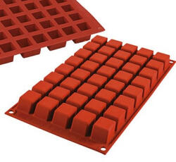 Silikomart Forma Silicon Cub 2.4 x 2.4 x h 2.4 cm, 40 cavitati (SF263) (16.263.00.0000) Forma prajituri si ustensile pentru gatit