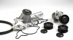 HEPU Pompa apa + Set curea transmisie cu caneluri HEPU PK01390 (PK01390) - automobilus