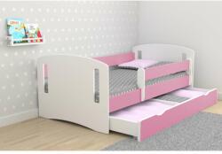 Kocot Kids Classic 2 Ifjúsági ágy ágyneműtartóval - rózsaszín - Tö (LC2_RO_) - pepita - 86 900 Ft