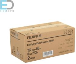  Fuji Drylab DX100 15, 2 cm x 65 m. Glossy (9, 88 m2) Inkjet paper Fuji DX100 és Epson D700 nyomtatókba