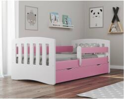 Kocot Kids Classic 1 Ifjúsági ágy ágyneműtartóval - rózsaszín - Tö (LC1_RO_) - pepita - 86 900 Ft