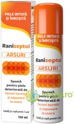 Zdrovit Raniseptol pentru Arsuri Spuma Spray 150ml