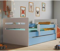 Kocot Kids Tomi Ifjúsági ágy ágyneműtartóval - kék - Többféle méretben (LTO_NI_BM) - pepita - 86 900 Ft
