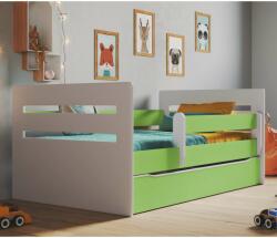 Kocot Kids Tomi Ifjúsági ágy ágyneműtartóval - zöld - Többféle méretben (LTO_ZI_BM) - pepita - 86 900 Ft