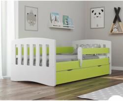 Kocot Kids Classic 1 Ifjúsági ágy ágyneműtartóval - zöld - Többfél (LC1_ZI_) - pepita - 86 900 Ft