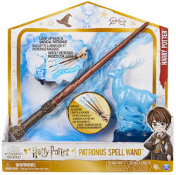 Spin Master Harry Potter Wizarding World Patronus Spell Wand Bagheta Lui Harry 33cm (6063879) - drool