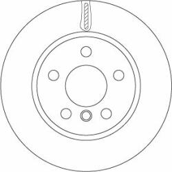 TRW Disc frana TRW DF6799 (DF6799) - automobilus