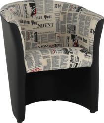 TEMPO KONDELA CUBA fekete/újságminta