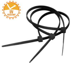 Fasete Rezistente Uv 4.8x200mm Negre Set 100b (59121c)