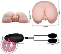 Crazy Bull Men's Masturbator With Bullet Flesh 1