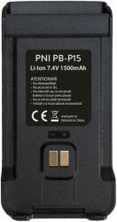 PNI Acumulator PNI PB-P15 Li-Ion 1500 mAh pentru statie VHF/UHF PNI P15UV (PNI-PB-R160) - pcone