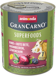 Animonda GranCarno Superfoods Beef and Beetroot 6x800 g