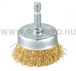 Makita drótkefe csésze sárgaréz bevonattal 50mm 1/4 (D-73617)