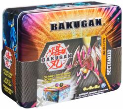 Spin Master Set de joaca Bakugan, cu 2 Bakugani surpriza in cutie de metal, S4